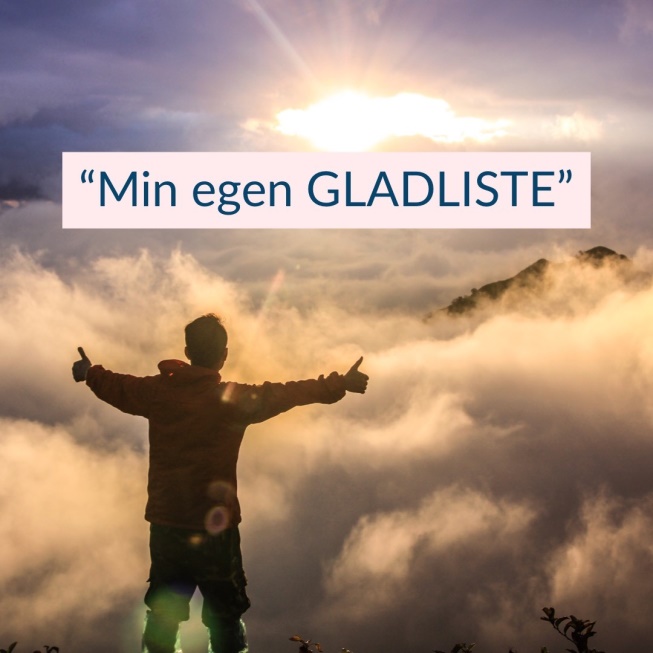 Min egen gladliste